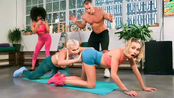 The Choreographer Fucked Two Girls Instead Of A Dance Rehearsal