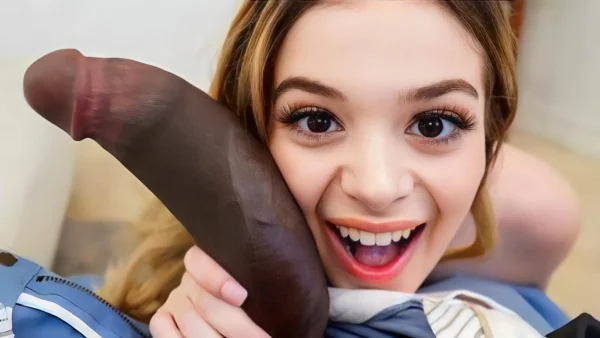 Molly Little's Stepdaughter Couldn't Get Away From Her Stepfather's Big Black Cock